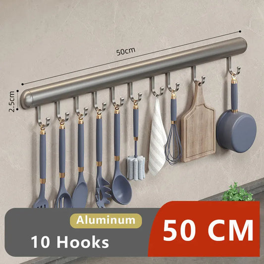 Wall Mounted Kitchen Hook Rack