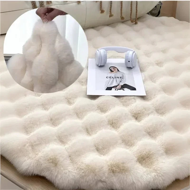 Round Carpets for Living Room Plush