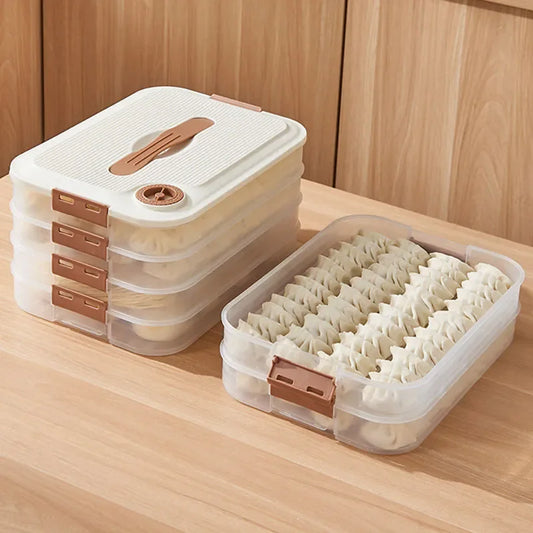 Kitchen Organizer Dumpling Box Food Storage
